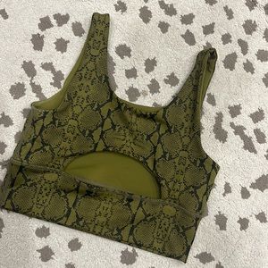 DYI Small Snakeskin Demi Bra